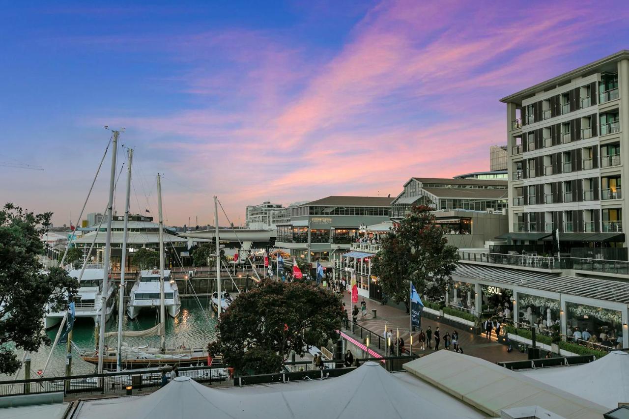 Glamorous Getaway - Heart Of The Viaduct 'Quays' Auckland Dış mekan fotoğraf