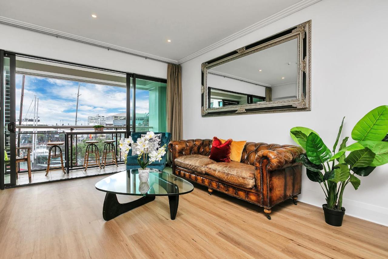 Glamorous Getaway - Heart Of The Viaduct 'Quays' Auckland Dış mekan fotoğraf