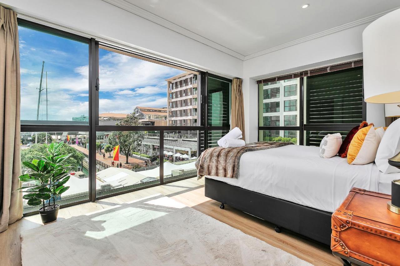 Glamorous Getaway - Heart Of The Viaduct 'Quays' Auckland Dış mekan fotoğraf